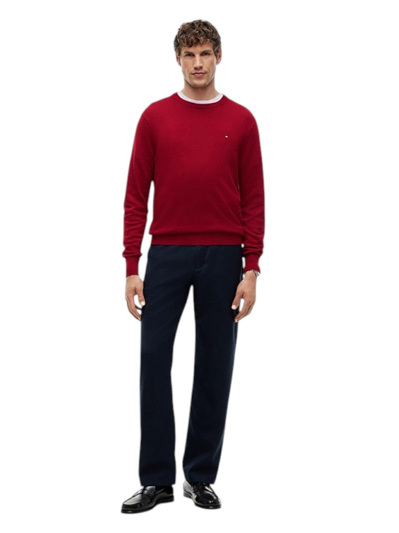 Pullover Uomo Tommy Hilfiger in Cotone e Cashmere
