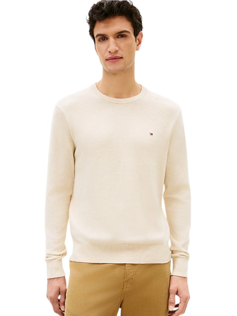 Pullover Uomo Tommy Hilfiger in Cotone e Cashmere