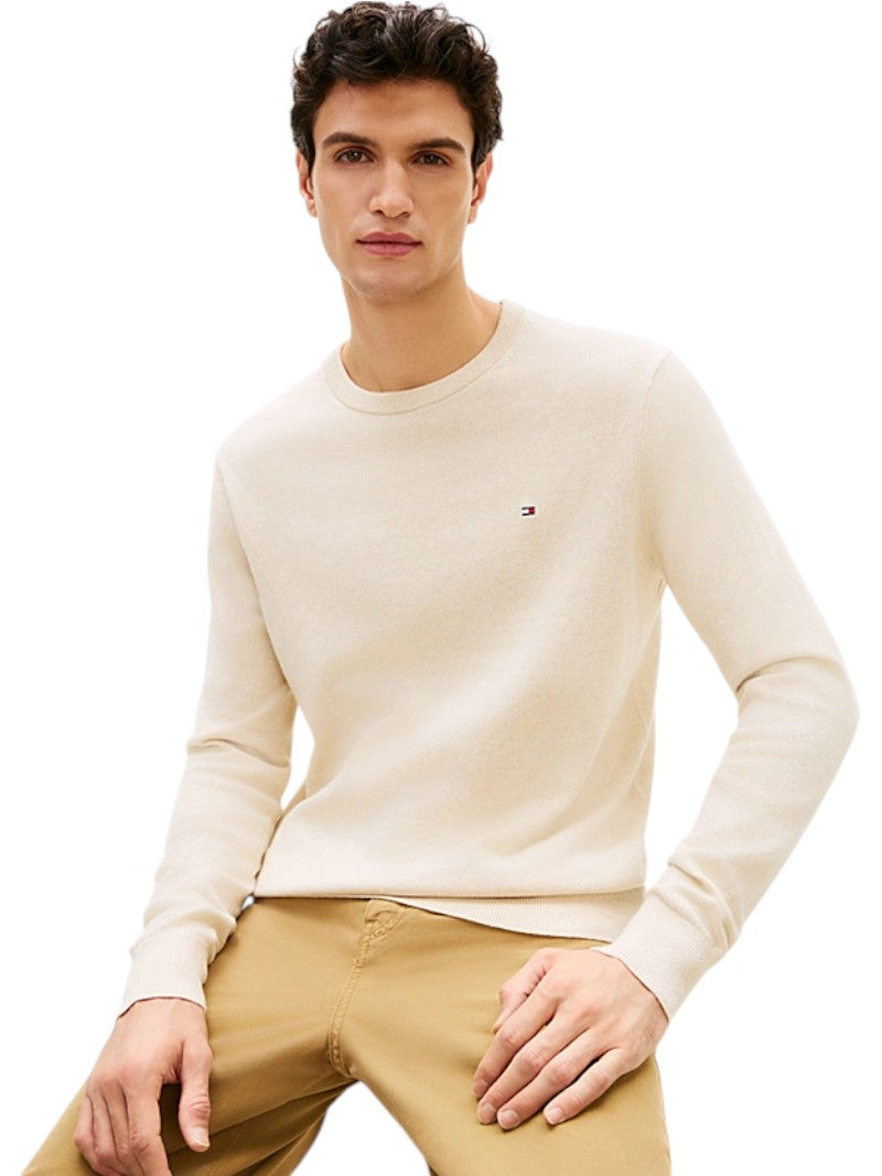 Pullover Uomo Tommy Hilfiger in Cotone e Cashmere