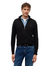 Pullover Uomo Tommy Hilfiger Zip Integrale Cashmere
