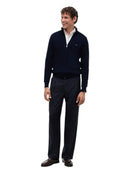 Pullover Uomo Tommy Hilfiger Zip Integrale Cashmere