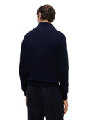 Pullover Uomo Tommy Hilfiger Zip Integrale Cashmere