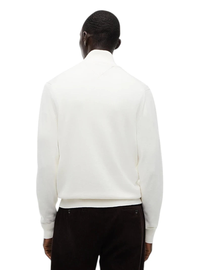 Pullover Uomo Tommy Hilfiger Zip Integrale Cashmere