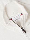 Pullover Uomo Tommy Hilfiger Zip Integrale Cashmere