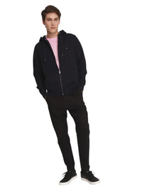 Tommy Hilfiger Felpa con Zip Uomo Blu | Wellington Jeans