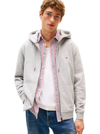 Tommy Hilfiger Felpa con Zip Uomo Blu | Wellington Jeans