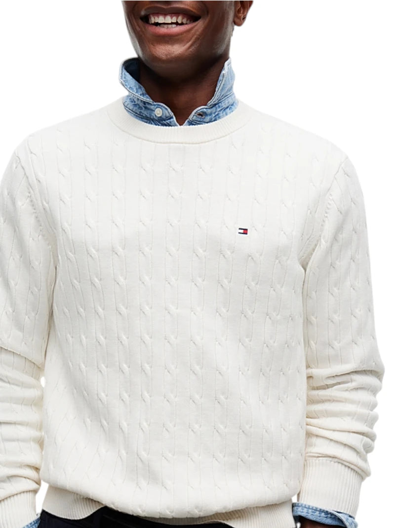 Pullover Uomo Tommy Hilfiger Maglia Intrecciata | Wellington