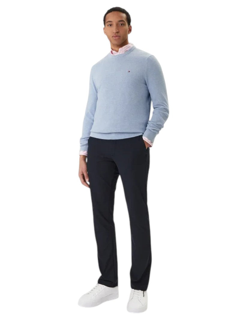 Pullover Uomo Tommy Hilfiger in Maglia Tramata