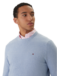 Pullover Uomo Tommy Hilfiger in Maglia Tramata