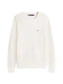 Pullover Uomo Tommy Hilfiger in Maglia Tramata