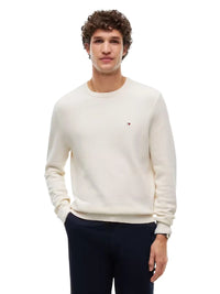 Pullover Uomo Tommy Hilfiger in Maglia Tramata