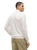 Pullover Uomo Tommy Hilfiger Collo Lupetto Mezza Zip