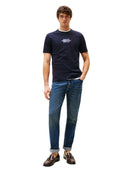 T-shirt Tommy Hilfiger Flag Box Logo Regular Fit | Wellington Jeans