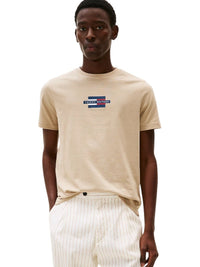 T-shirt Tommy Hilfiger Flag Box Logo Regular Fit | Wellington Jeans
