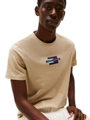 T-shirt Tommy Hilfiger Flag Box Logo Regular Fit | Wellington Jeans