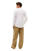 Camicia Tommy Hilfiger Slim Fit Lino Lavato Coreana | Wellington Jeans