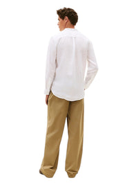 Camicia Tommy Hilfiger Slim Fit Lino Lavato Coreana | Wellington Jeans