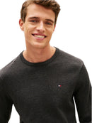 Pullover Uomo Tommy Hilfiger Girocollo Cotone Pettinato | Wellington