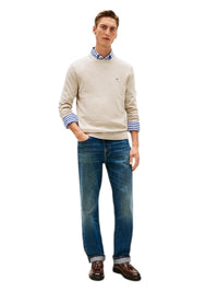 Pullover Uomo Tommy Hilfiger Girocollo Cotone Pettinato | Wellington