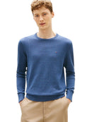 Pullover Uomo Tommy Hilfiger Girocollo Cotone Pettinato | Wellington