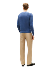 Pullover Uomo Tommy Hilfiger Girocollo Cotone Pettinato | Wellington