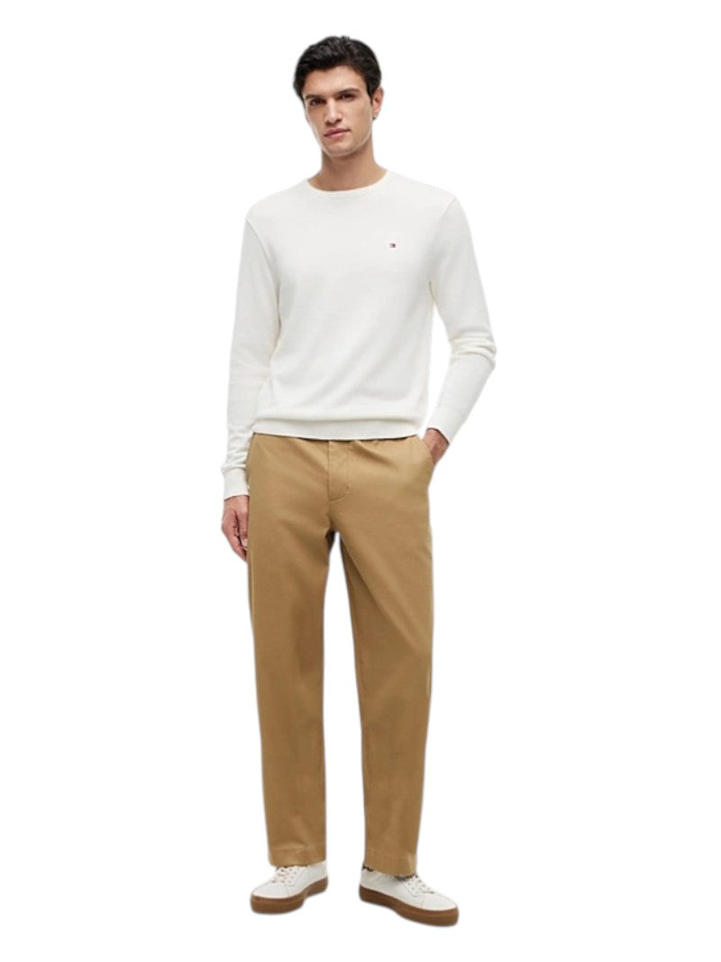 Pullover Uomo Tommy Hilfiger Girocollo Cotone Pettinato | Wellington