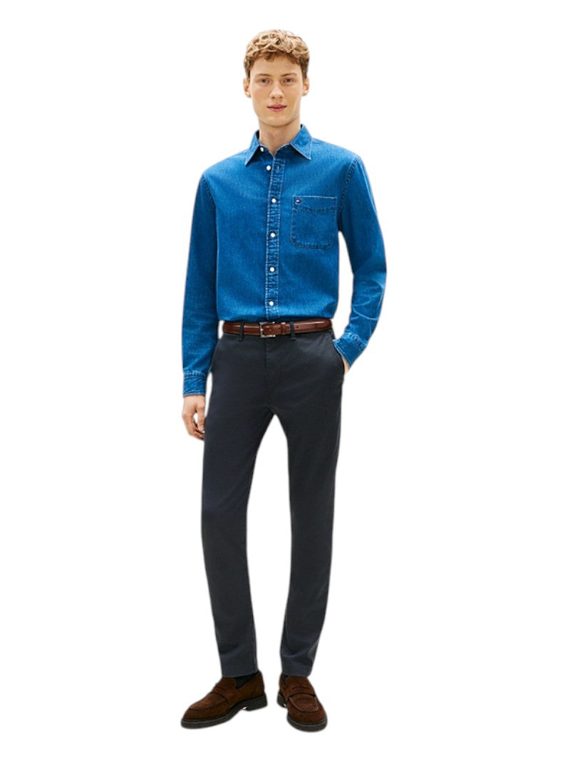 Pantaloni Tommy Hilfiger Bleecker Slim Fit Tramati | Wellington Jeans