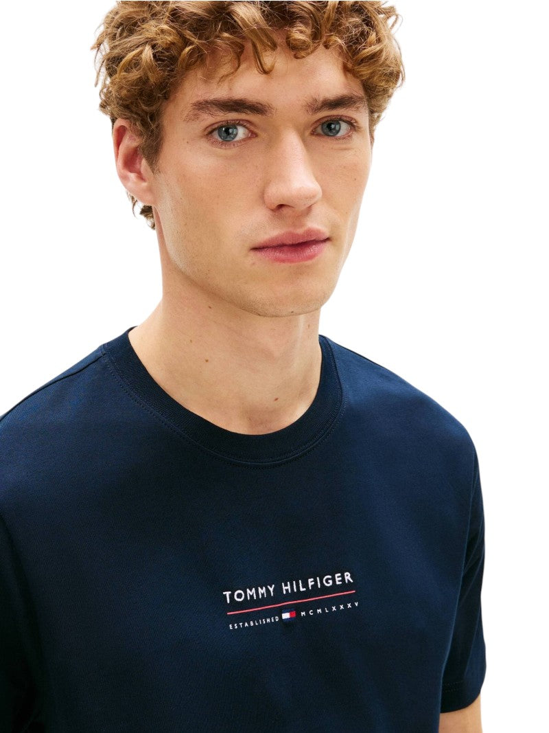 T-shirt Uomo Tommy Hilfiger Brand Love Lockup | Wellington