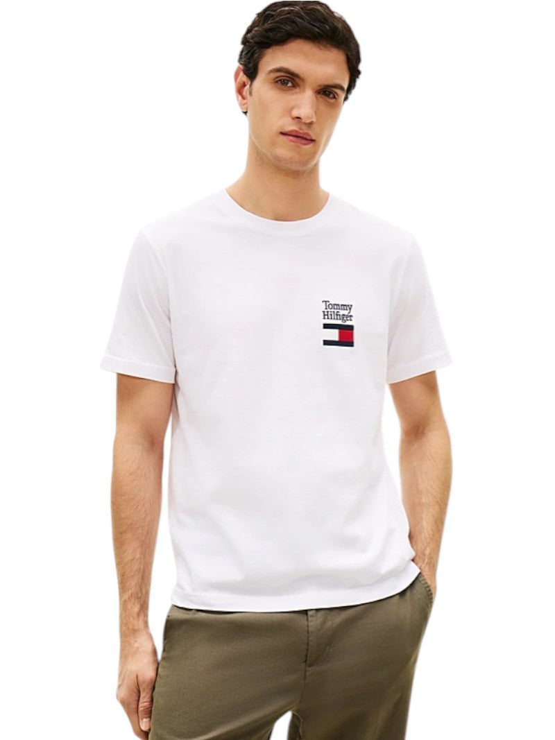 T-shirt Tommy Hilfiger Logo Ricamato Regular Fit | Wellington