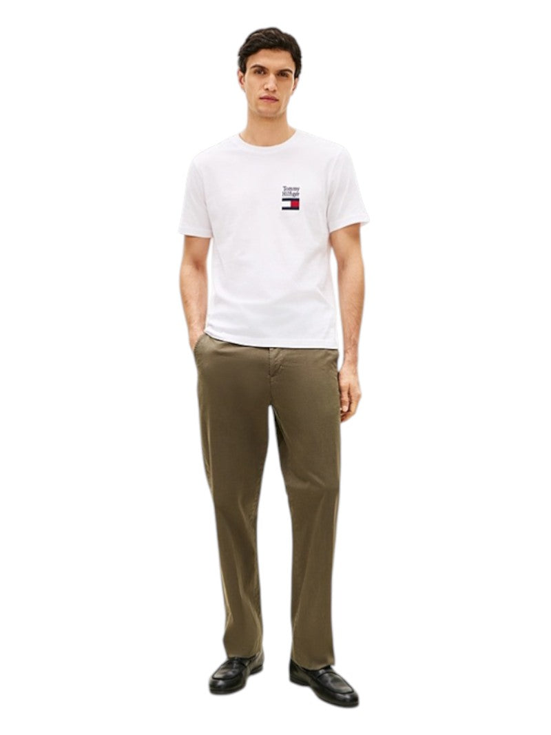 T-shirt Tommy Hilfiger Logo Ricamato Regular Fit | Wellington