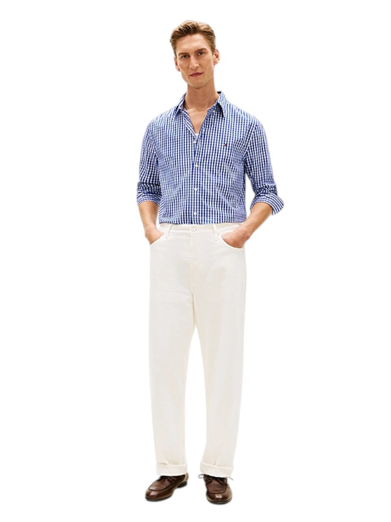 Camicia Tommy Hilfiger TH Flex Vichy Regular Fit | Wellington Jeans