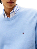 Pullover Uomo Tommy Hilfiger in Cotone Pettinato | Wellington Jeans