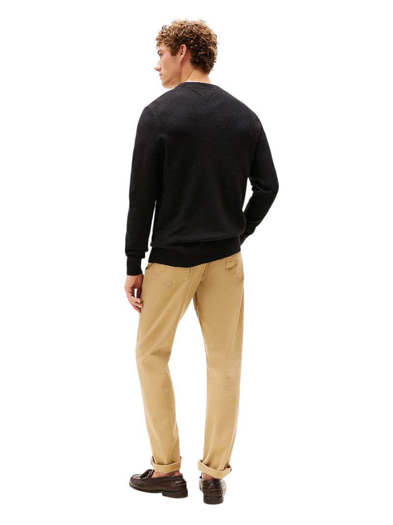 Pullover Uomo Tommy Hilfiger in Cotone Pettinato | Wellington Jeans