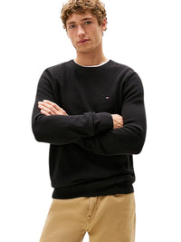 Pullover Uomo Tommy Hilfiger in Cotone Pettinato | Wellington Jeans