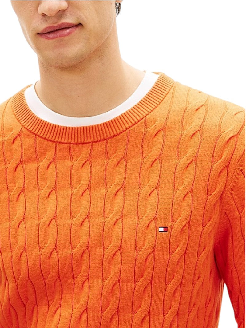 Pullover Uomo Tommy Hilfiger Maglia Intrecciata | Wellington