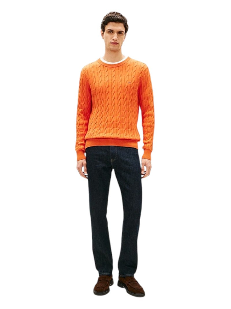 Pullover Uomo Tommy Hilfiger Maglia Intrecciata | Wellington