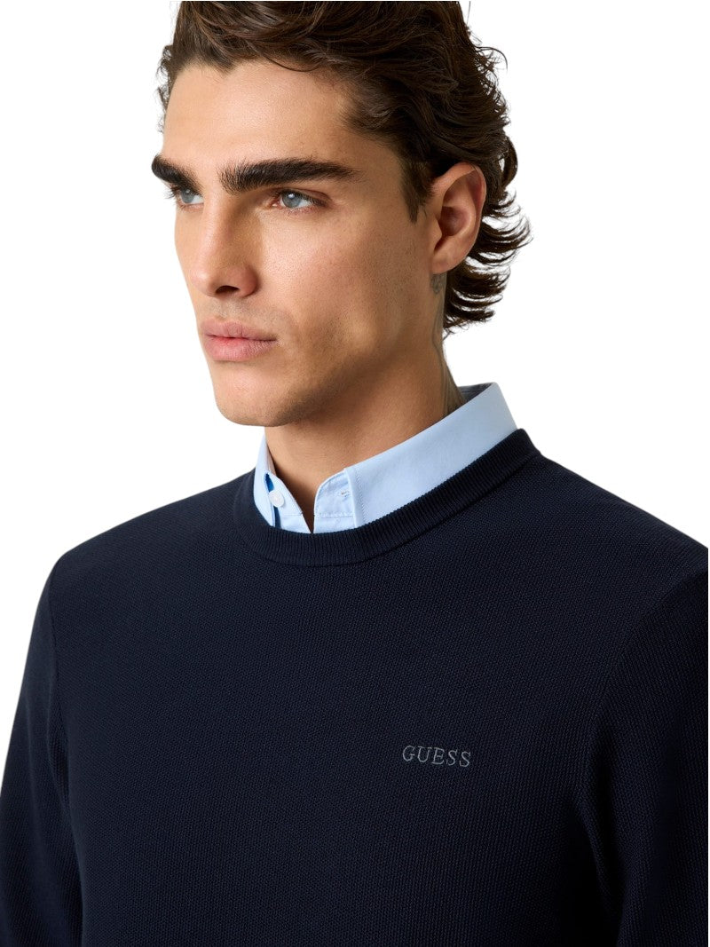 Maglia Uomo Guess Karim Lyocell Piquet Regular | Wellington