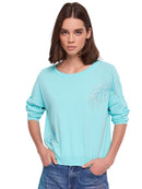 Maglia Gaudì Scollo a Barca con Strass | Wellington Jeans