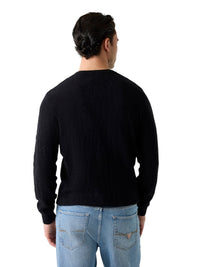 Maglione Uomo Guess Kedar Logo in Rilievo | Wellington