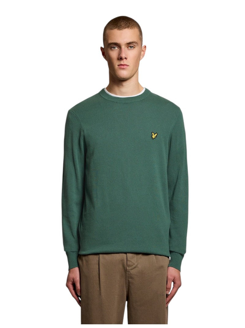 Maglione Uomo Lyle & Scott Girocollo 100% Cotone | Wellington Jeans