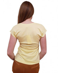 T-shirt Gaudì Donna Scollo a V in Jersey | Wellington Jeans