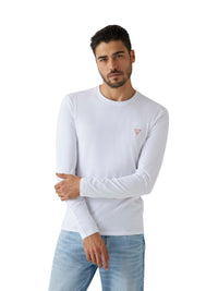 T-shirt Guess Uomo Manica Lunga Slim Fit | Wellington Jeans