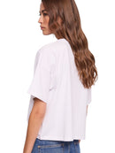 T-shirt Bianca Gaudì con Strass | Wellington Jeans Ariano