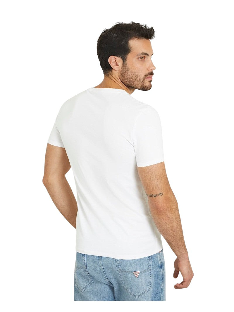 T-shirt Uomo Guess Slim Fit Cotone Stretch | Wellington Jeans
