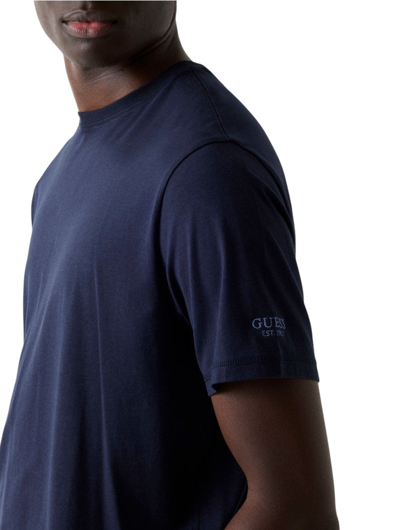 T-shirt Uomo Guess in Modal e Cotone Stretch | Wellington