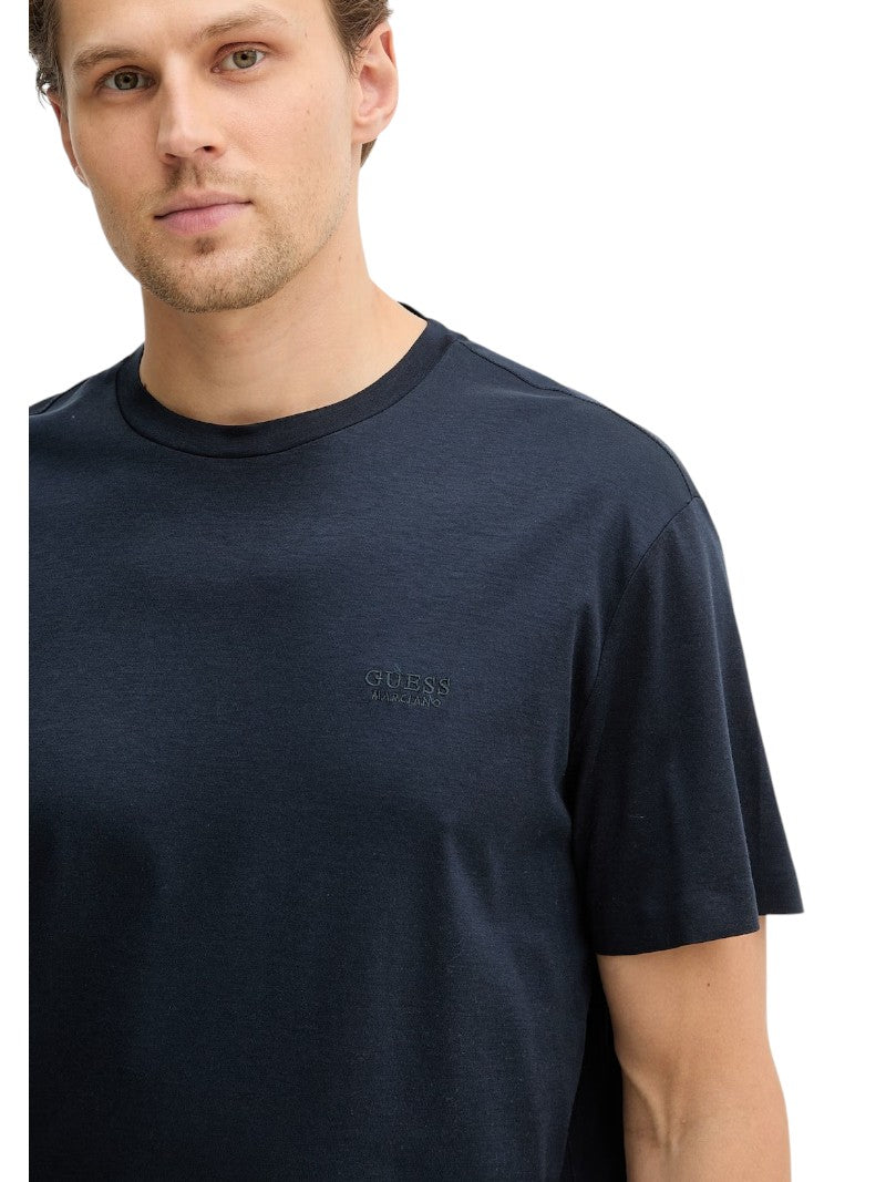 T-shirt Uomo Guess Luxe Lyocell e Cotone Stretch | Wellington