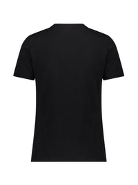 T-shirt Donna Gaudì in Jersey con Logo e Strass | Wellington