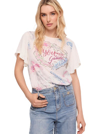 T-shirt Gaudì Lettering e Georgette | Wellington Jeans Ariano