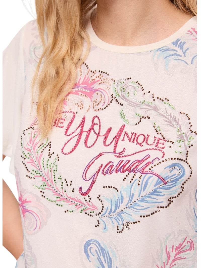 T-shirt Gaudì Lettering e Georgette | Wellington Jeans Ariano