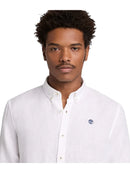 Camicia Uomo Timberland Mill Brook 100% Lino Slim | Wellington